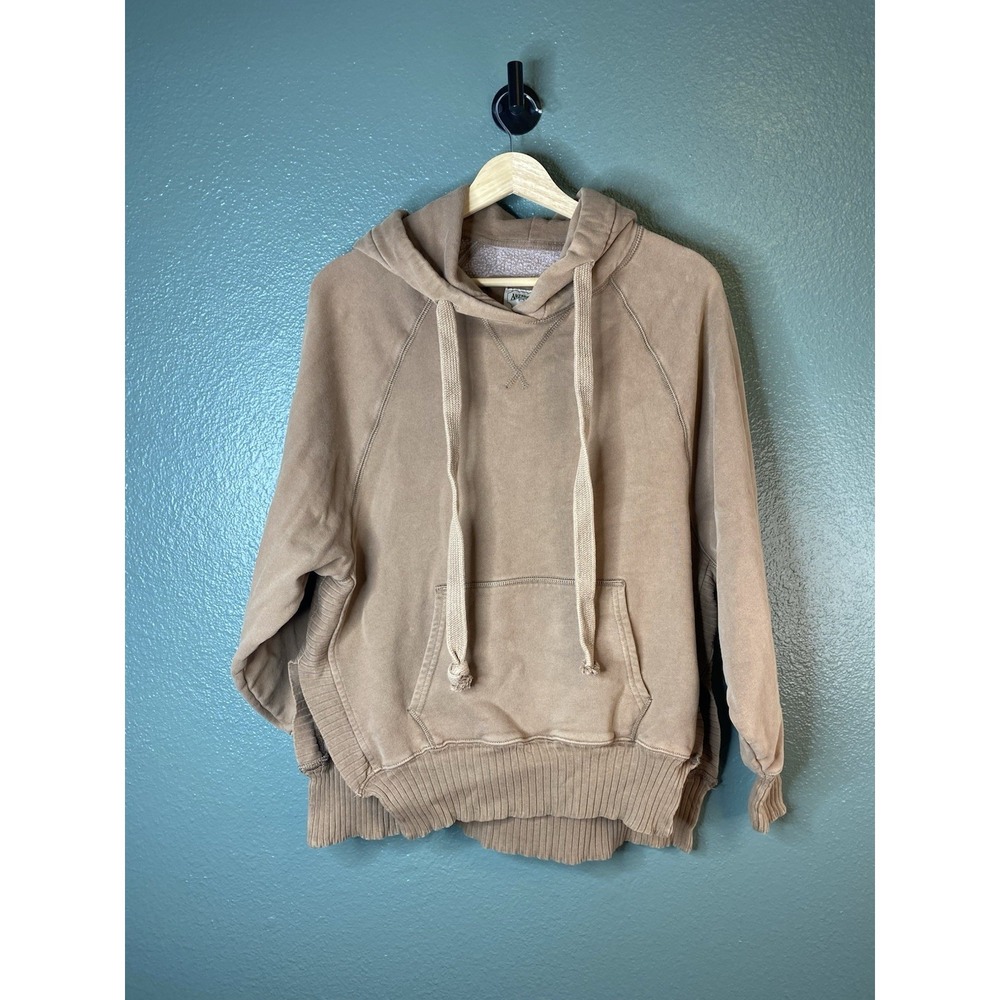 American Eagle Side Slit Oversized Hoodie Women's Size XS Fits to A Medium